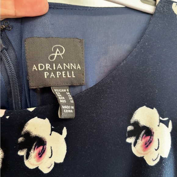 Adrianna Papell Floral woman’s Dress 6 - Picture 5 of 7
